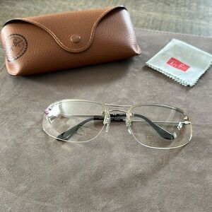 Ray-Ban RB 3180 clear sunglasses